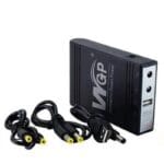 New Version WGP mini UPS 10400mAh – 5/9/12V – Black