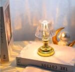 LED diamond crystal table lamp Night Light for Bed Room decoration living room atmosphere light Gift (2 X AAA Batteries) - Image 3