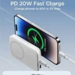 JOYROOM JR-W020 10000mah 20W Magnetic Wireless Mini Power Bank - Image 2