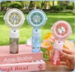 Portable Spray Mini Fan very cool & Nicely