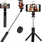 Q07 Bluetooth Light Selfi Stick