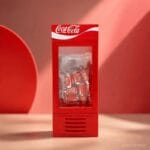 Mini Beverage Fridge Display Toy 1 Piece