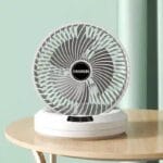 Rechargeable Rotating Fan With Remote - Image 2